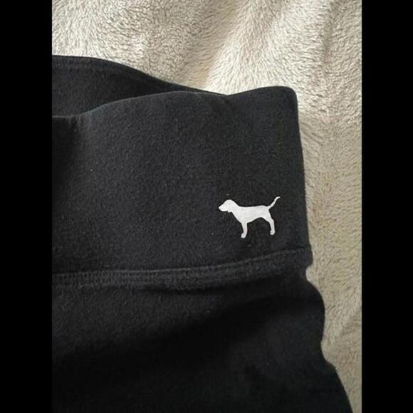 Victoria's Secret PINK Black Yoga Pants - Size Small - Picture 3 of 3